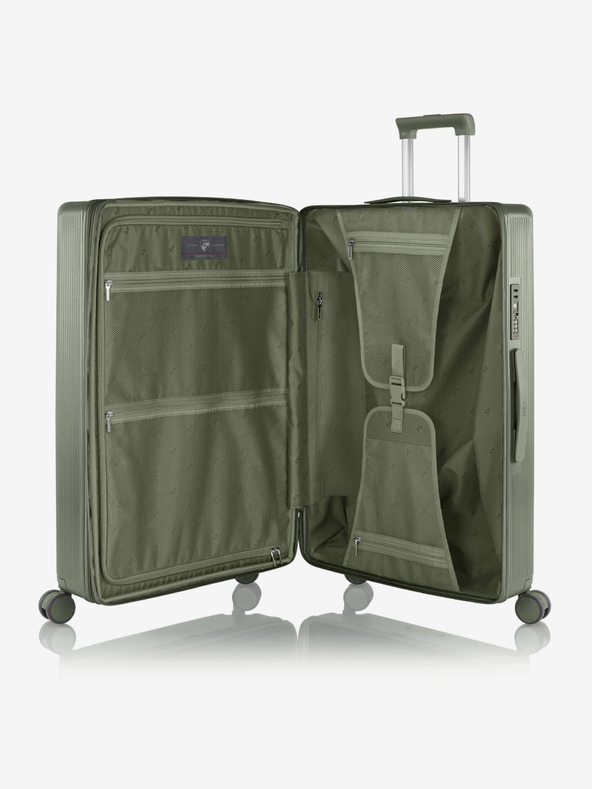 Heys Zelený cestovní kufr Heys Earth Tones L Moss
