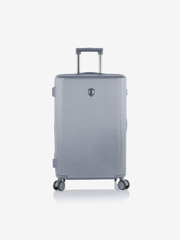 Heys Šedý cestovní kufr Heys Earth Tones M Glacier Grey