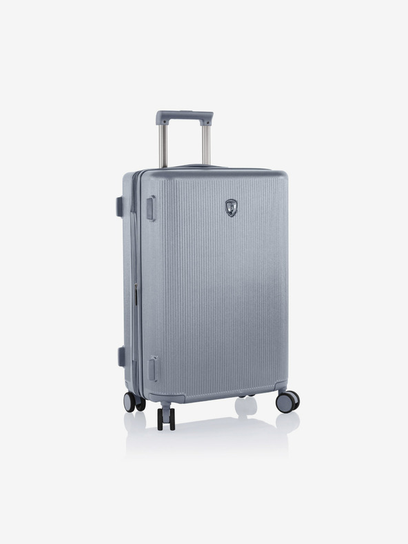Heys Šedý cestovní kufr Heys Earth Tones M Glacier Grey