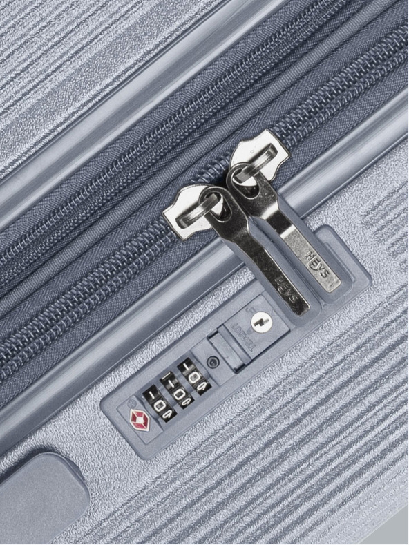 Heys Šedý cestovní kufr Heys Earth Tones S Glacier Grey