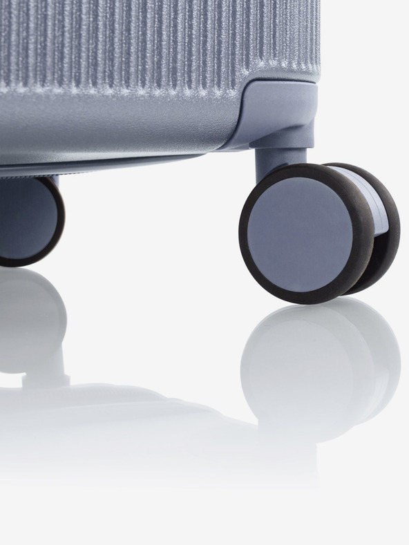 Heys Šedý cestovní kufr Heys Earth Tones S Glacier Grey