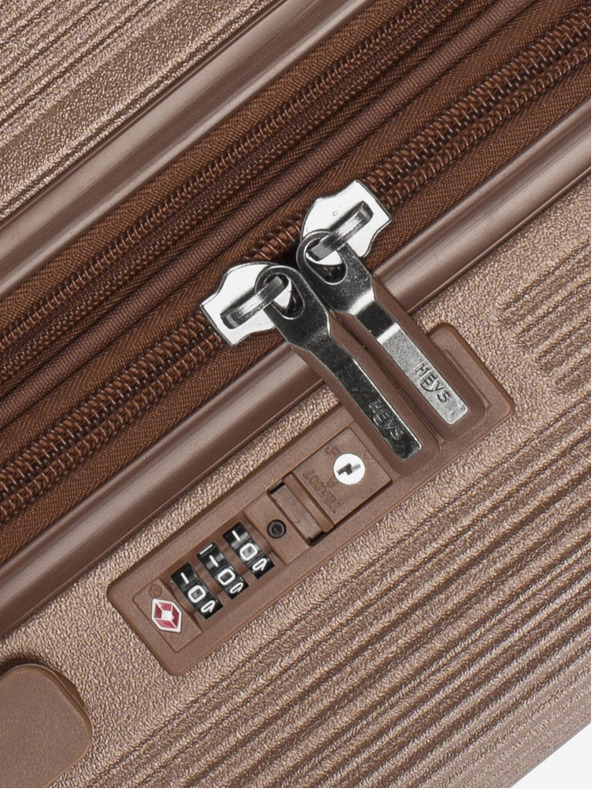 Heys Hnědý cestovní kufr Heys Earth Tones L Umber