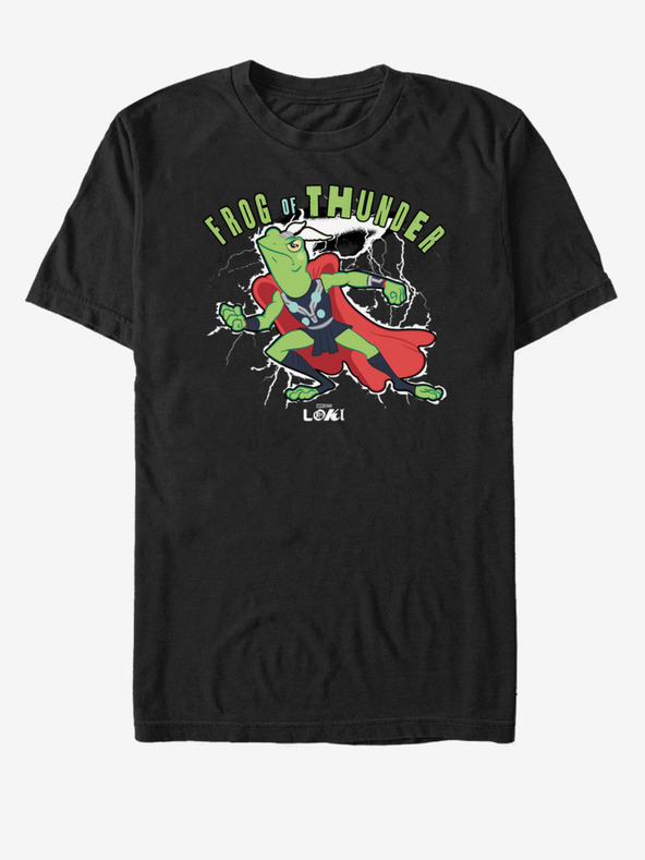 ZOOT.Fan Černé unisex tričko ZOOT.Fan Marvel Throg