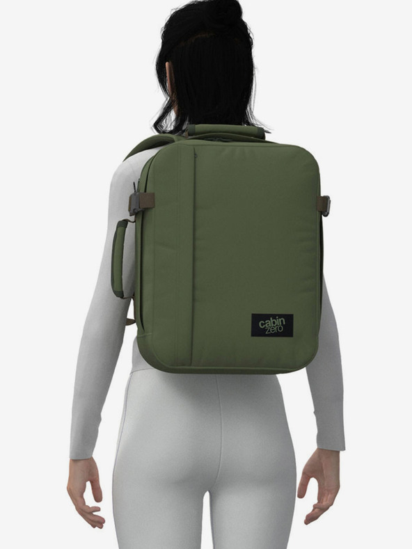 CabinZero Khaki unisex batoh CabinZero Classic Tech (28L)