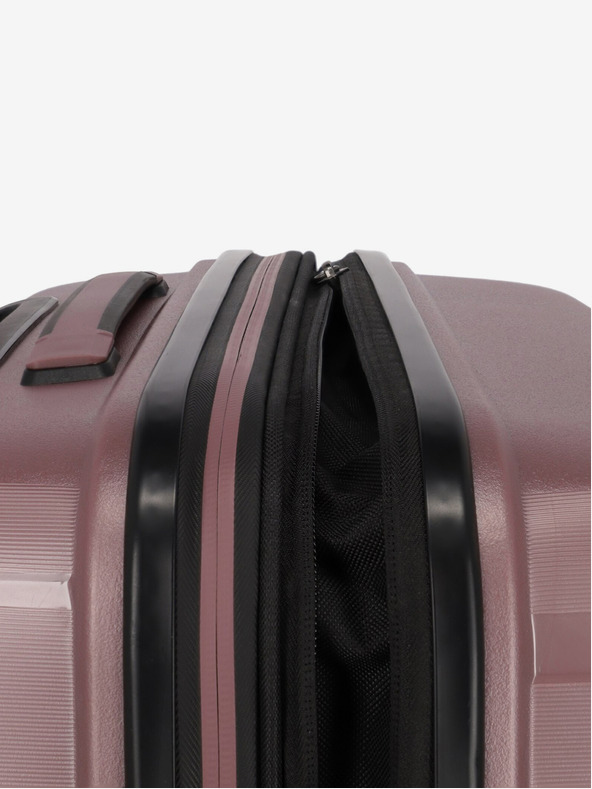 Travelite Růžový cestovní kufr Travelite Air Base M