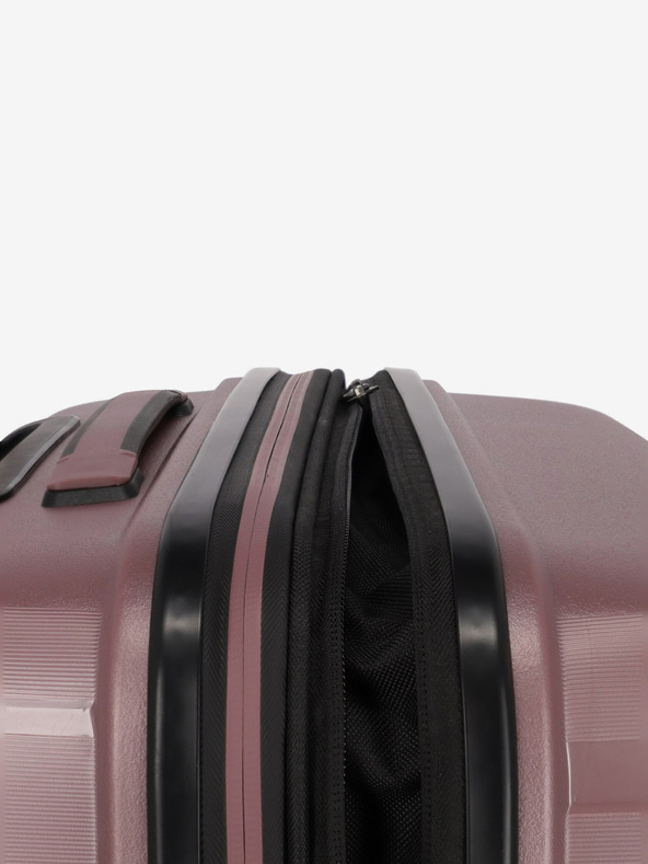 Travelite Sada tří cestovních kufrů v růžové barvě Travelite Air Base S,M,L