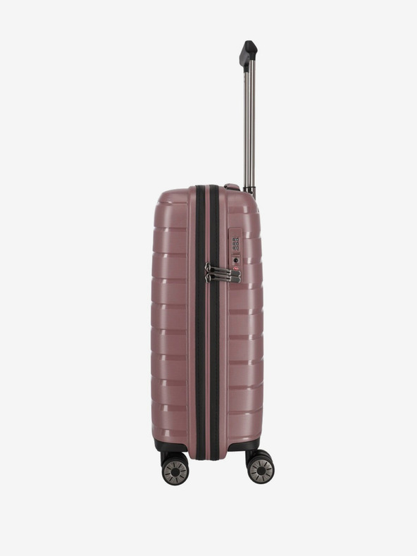 Travelite Růžový cestovní kufr Travelite Air Base S