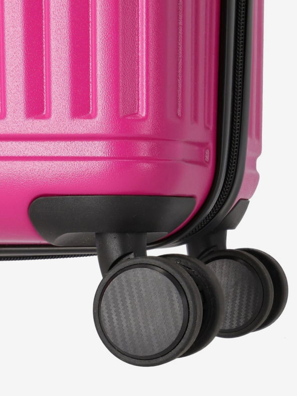 Travelite Růžový cestovní kufr Travelite Cruise Cabin
