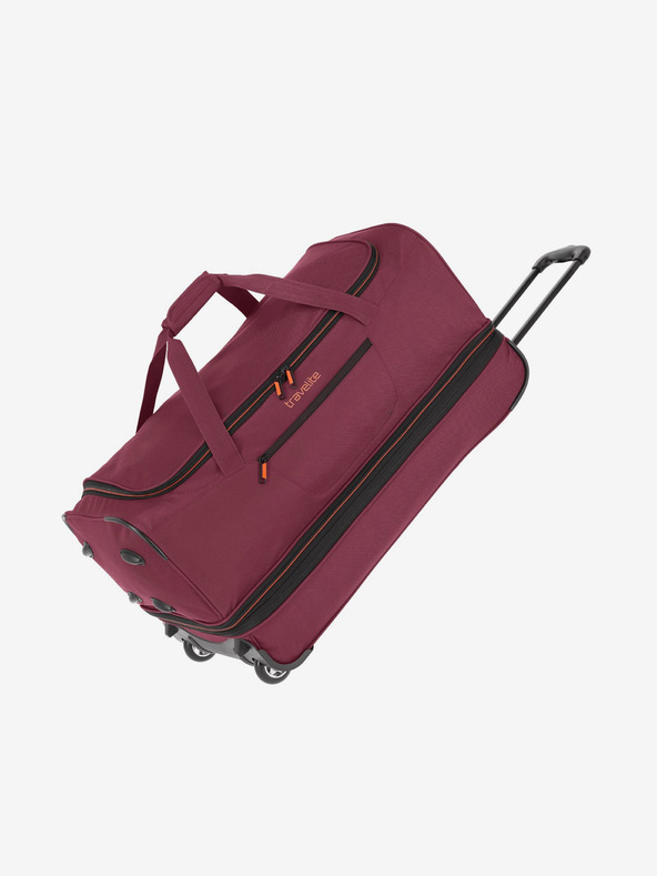 Travelite Vínová cestovní taška Travelite Basics Wheeled duffle L