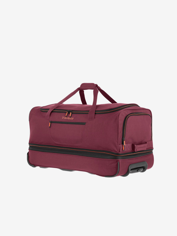 Travelite Vínová cestovní taška Travelite Basics Wheeled duffle L