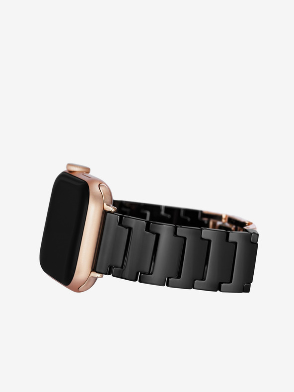 Anne Klein Černý řemínek pro hodinky Apple Watch Anne Klein
