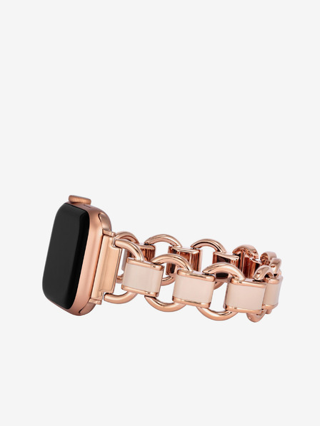 Anne Klein Řemínek pro Apple Watch 38/40/41 v růžovozlaté barvě Anne Klein