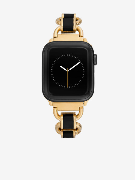 Anne Klein Dámský řemínek pro Apple Watch 42/44/45/ultra 49mm ve zlaté barvě Anne Klein