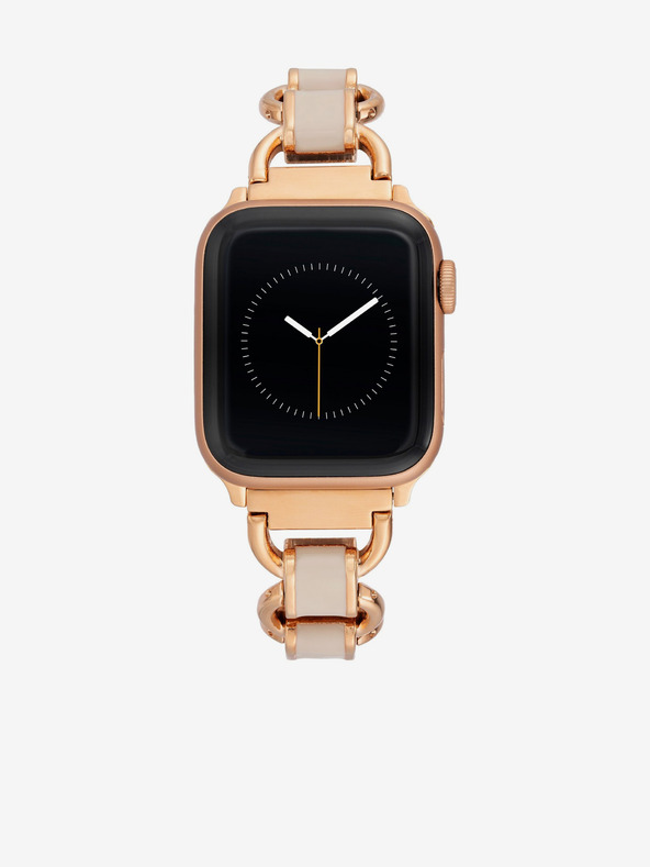 Anne Klein Dámský řemínek pro Apple Watch 42/44/45/ultra 49mm v růžovozlaté barvě Anne Klein