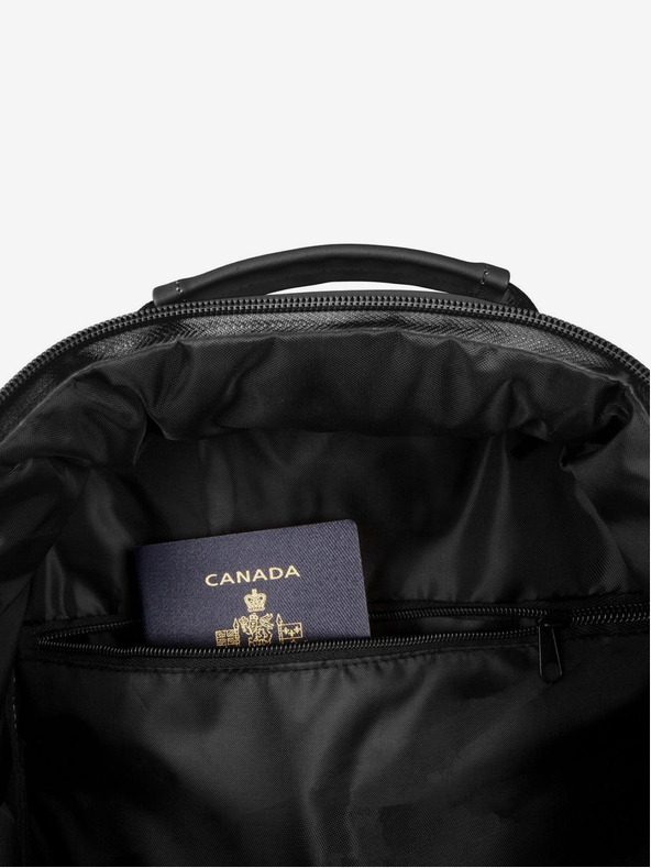 Heys Černý unisex batoh Heys Puffer Backpack Black