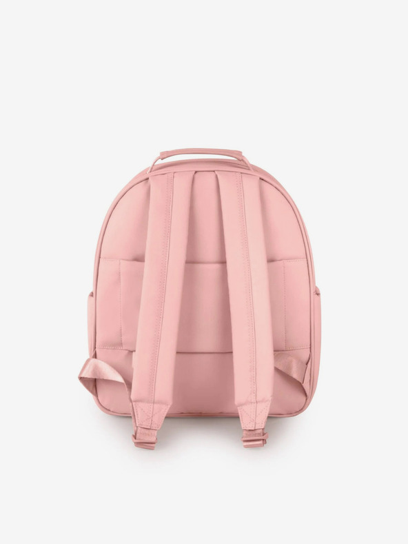 Heys Růžový dámský batoh Heys Puffer Backpack Rose