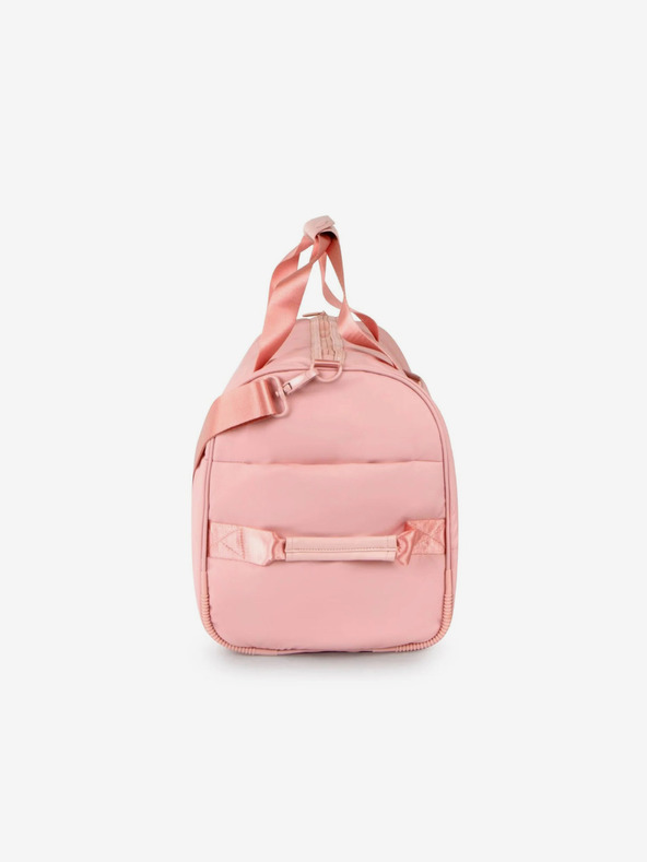 Heys Růžová dámská cestovní taška Heys Puffer Duffel Bag Rose