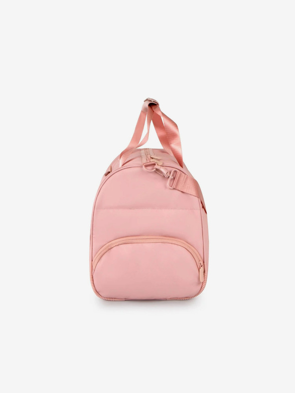 Heys Růžová dámská cestovní taška Heys Puffer Duffel Bag Rose
