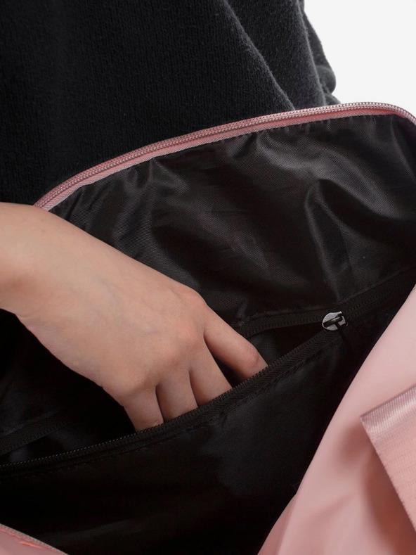 Heys Růžová dámská cestovní taška Heys Puffer Duffel Bag Rose