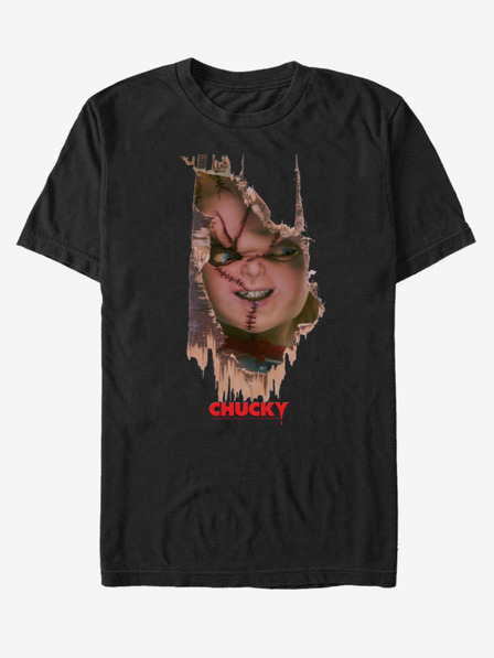 ZOOT.Fan Černé unisex tričko ZOOT.Fan NBCU ITS CHUCKY