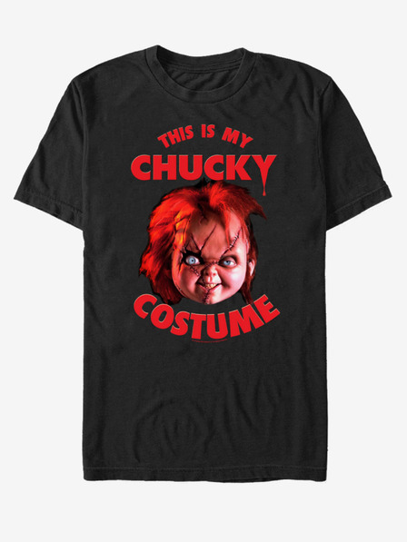 ZOOT.Fan Černé unisex tričko ZOOT.Fan NBCU Chucky Costume