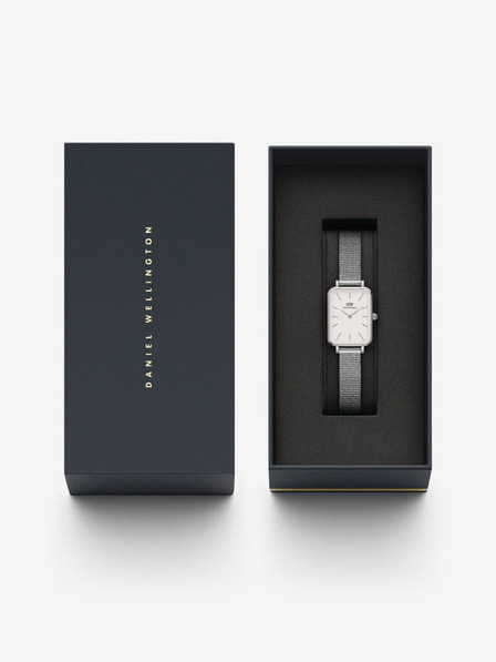 Daniel Wellington Dámské hodinky ve stříbrné barvě Daniel Wellington Quadro