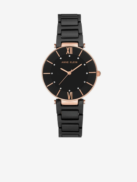 Anne Klein Černé dámské hodinky Anne Klein
