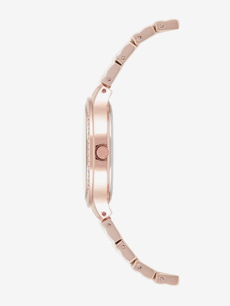 Anne Klein Dámské hodinky v růžovozlaté barvě Anne Klein