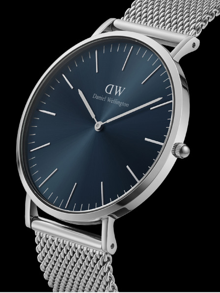 Daniel Wellington Pánské hodinky v stříbrné barvě Daniel Wellington hodinky CLASSIC
