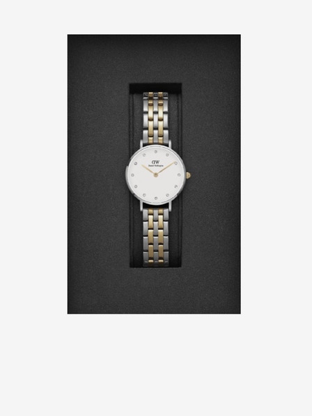 Daniel Wellington Dámské hodinky ve stříbrné barvě Daniel Wellington Petite Lumine