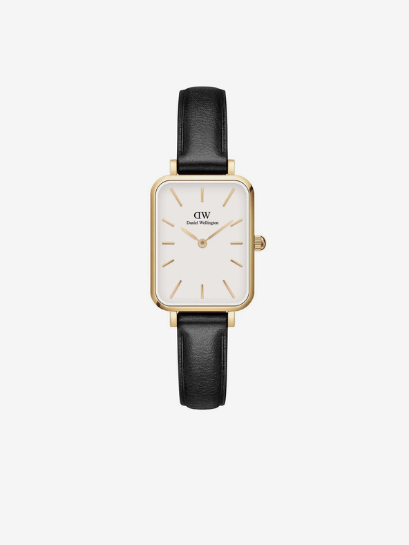 Daniel Wellington Černé dámské hodinky Daniel Wellington Quadro
