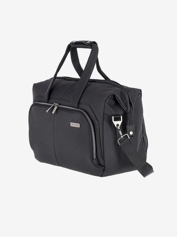 Travelite Černá cestovní taška Travelite Priima Weekender Black