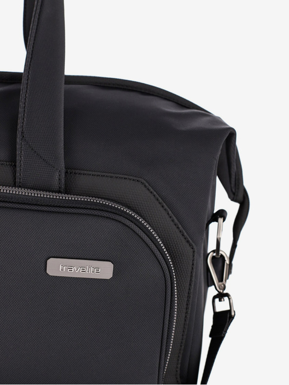 Travelite Černá cestovní taška Travelite Priima Weekender Black