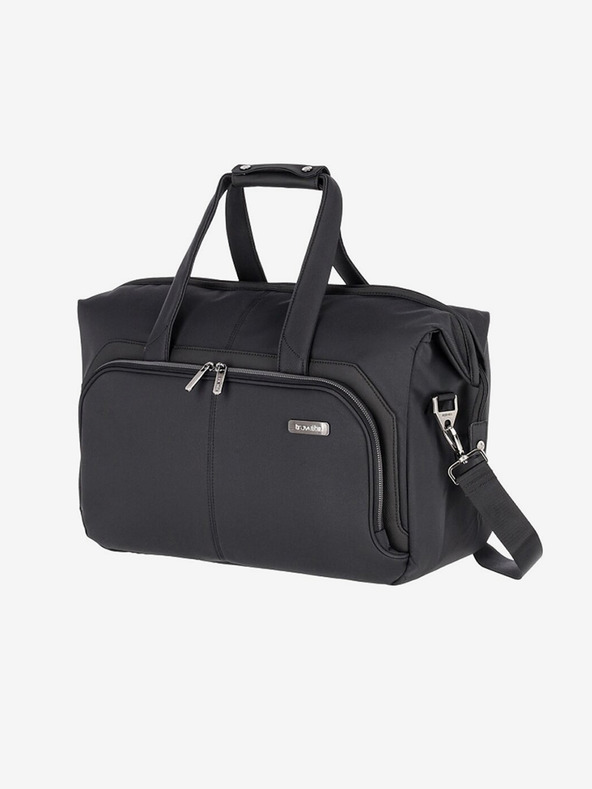 Travelite Černá cestovní taška Travelite Priima Weekender Black