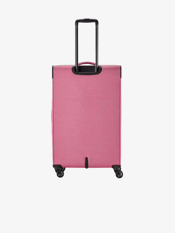 Travelite Růžový cestovní kufr Travelite Adria L