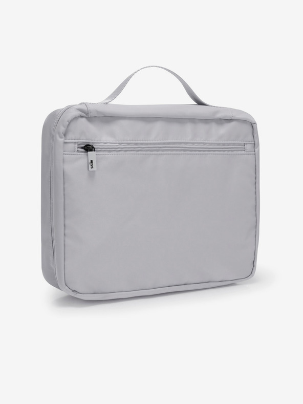 Heys Šedá kosmetická taška Heys Basic Toiletry Bag Grey
