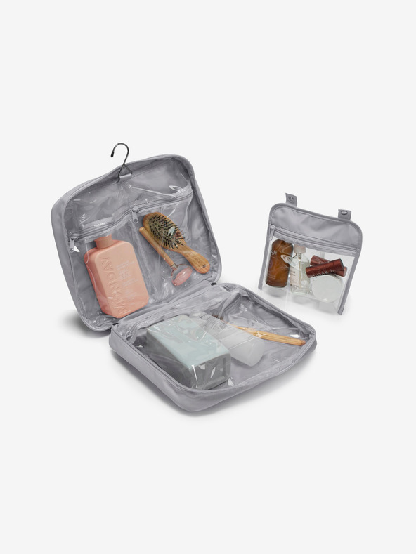 Heys Šedá kosmetická taška Heys Basic Toiletry Bag Grey