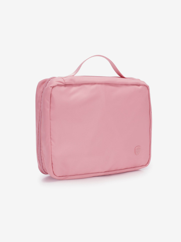 Heys Růžová kosmetická taška Heys Basic Toiletry Bag Tan