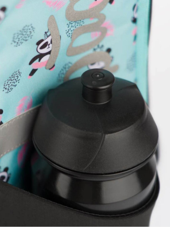 BAAGL  Šedá školní aktovka zippy panda Baagl