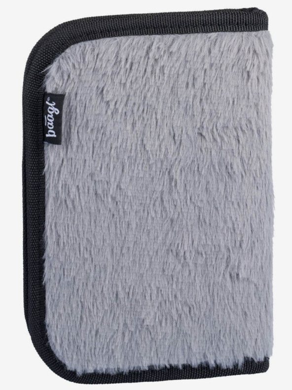 BAAGL  Šedý 3 set zippy panda: aktovka, penál, sáček Baagl