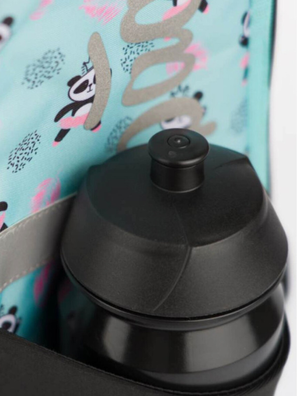 BAAGL  Šedý 3 set zippy panda: aktovka, penál, sáček Baagl