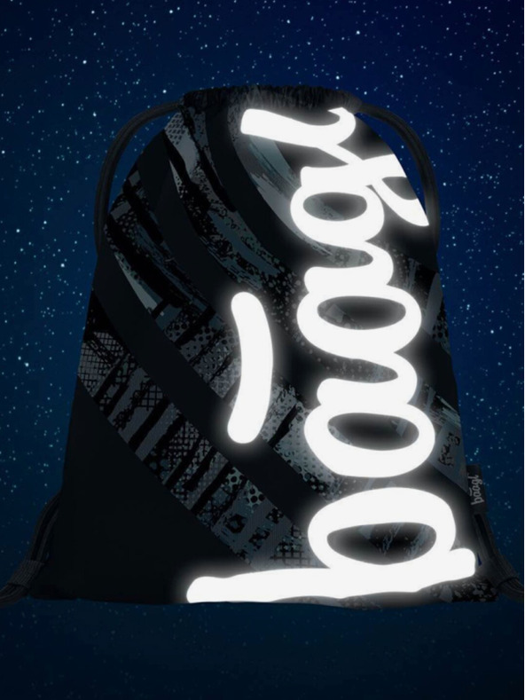 BAAGL  Modrý 3 set skate struktury: batoh, penál, sáček Baagl