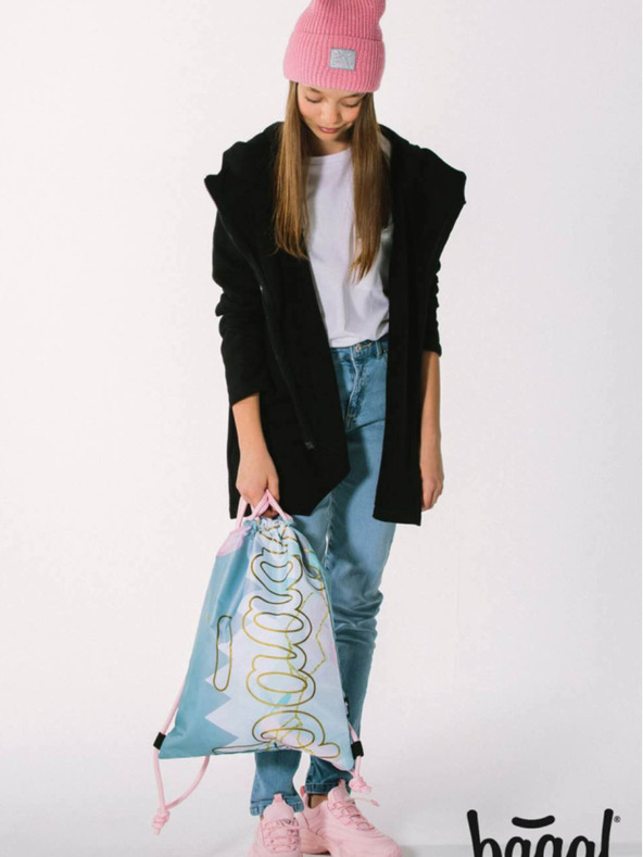 BAAGL  Fialový sáček skate moon Baagl