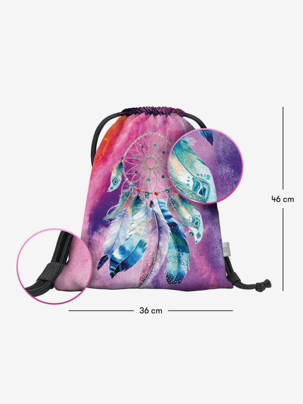 BAAGL  Růžový vak Baagl Lapač Snov