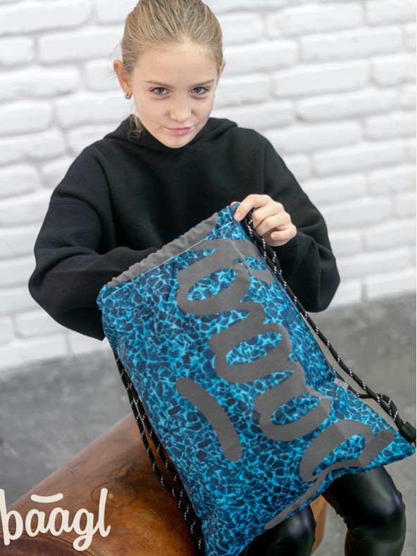 BAAGL  Modrý vak Baagl Skate Aquamarine