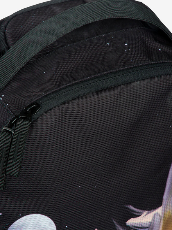 BAAGL  Černý batoh Baagl eARTh - Kingfisher by Caer8th