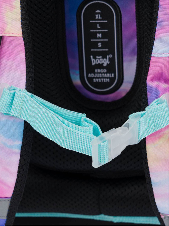 BAAGL  Růžová školní aktovka Zippy Baagl Sova