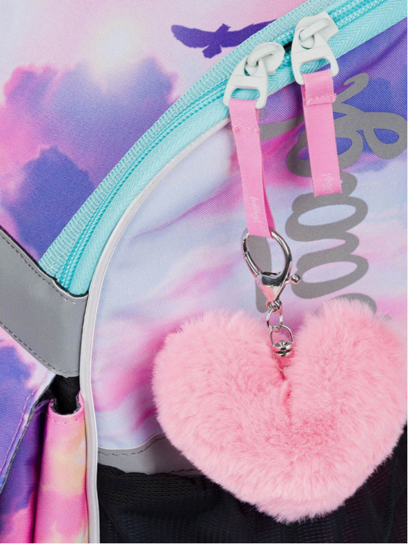 BAAGL  Růžová školní aktovka Zippy Baagl Sova