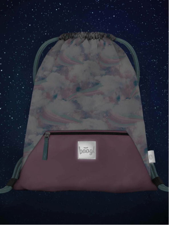 BAAGL  Modrý vak s kapsou Baagl Nebe