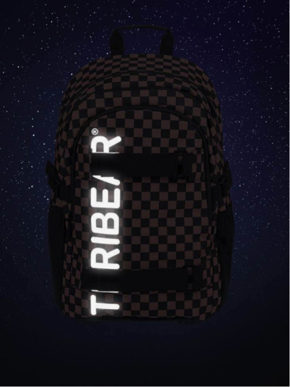 BAAGL  Černý školní set Skate batoh, penál a sáček Baagl Teribear